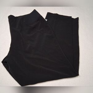 Allison Daley Black Ponte Straight-Leg Pants